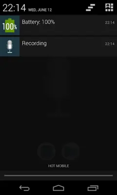 Recording app android App screenshot 0