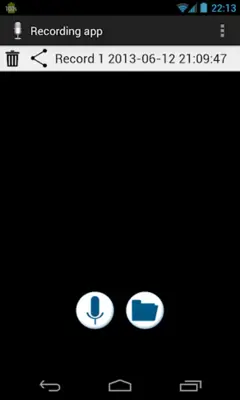 Recording app android App screenshot 2